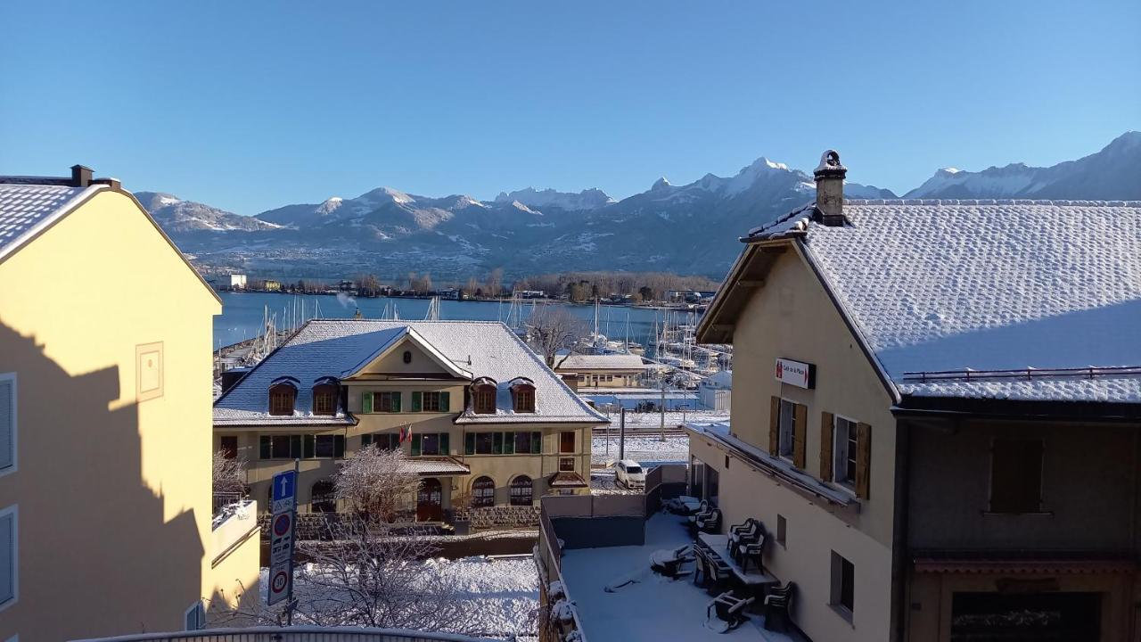 Aloha Chambres Port-Valais 外观 照片
